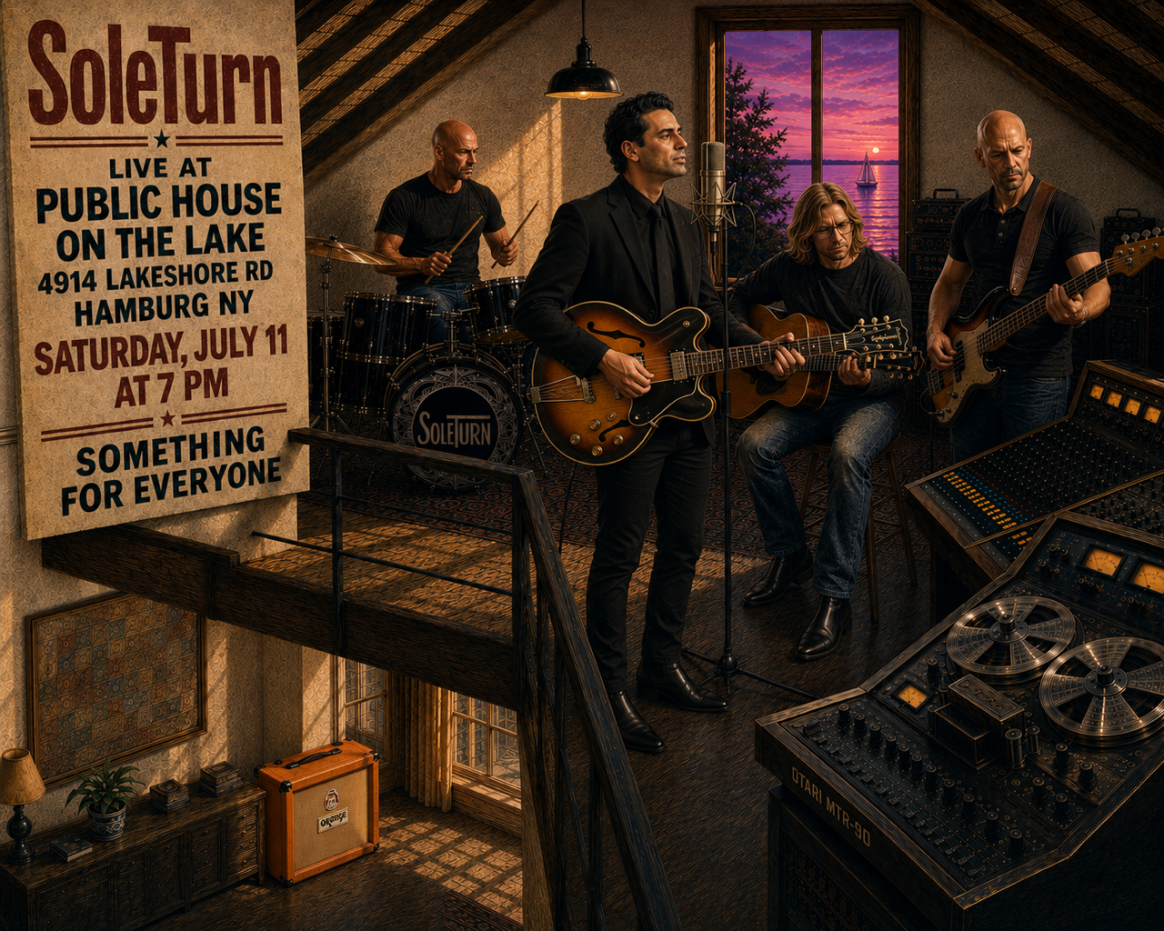 SoleTurn Super Rock Group Has Two Upcoming Concerts