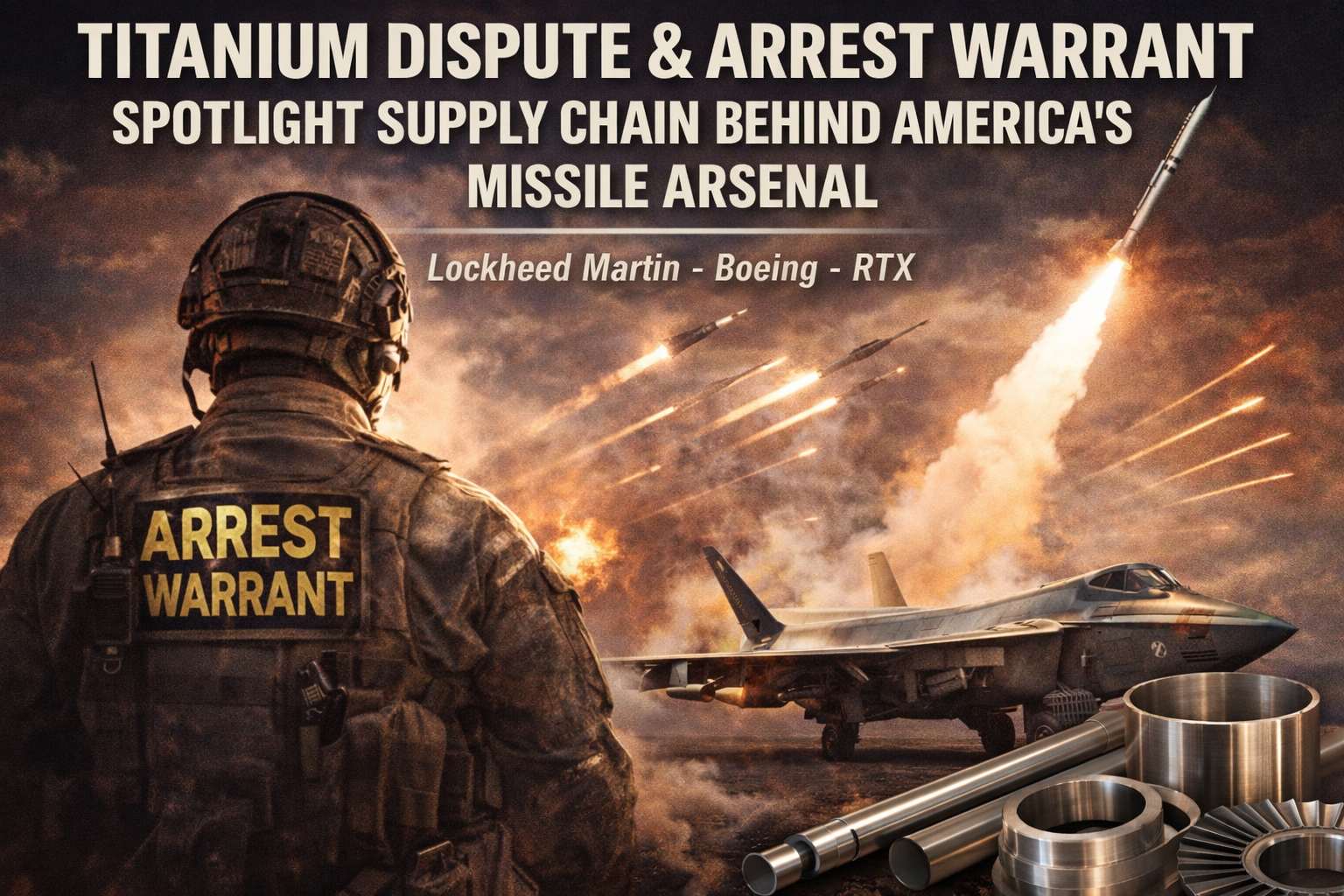 Legal Fight Over Titanium Producer Reaches Into the Heart of America’s Missile Industry